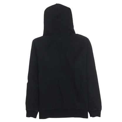 Champion Men’s Black Pullover Hoodie Small Logo Fleece Sweatshirt