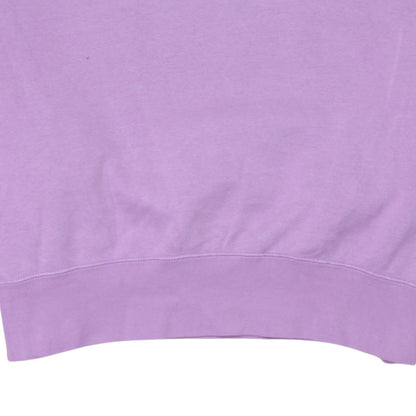 Nike Womens Purple XS Crew Neck Pullover Sweatshirt
