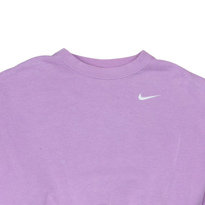 Nike Womens Purple XS Crew Neck Pullover Sweatshirt