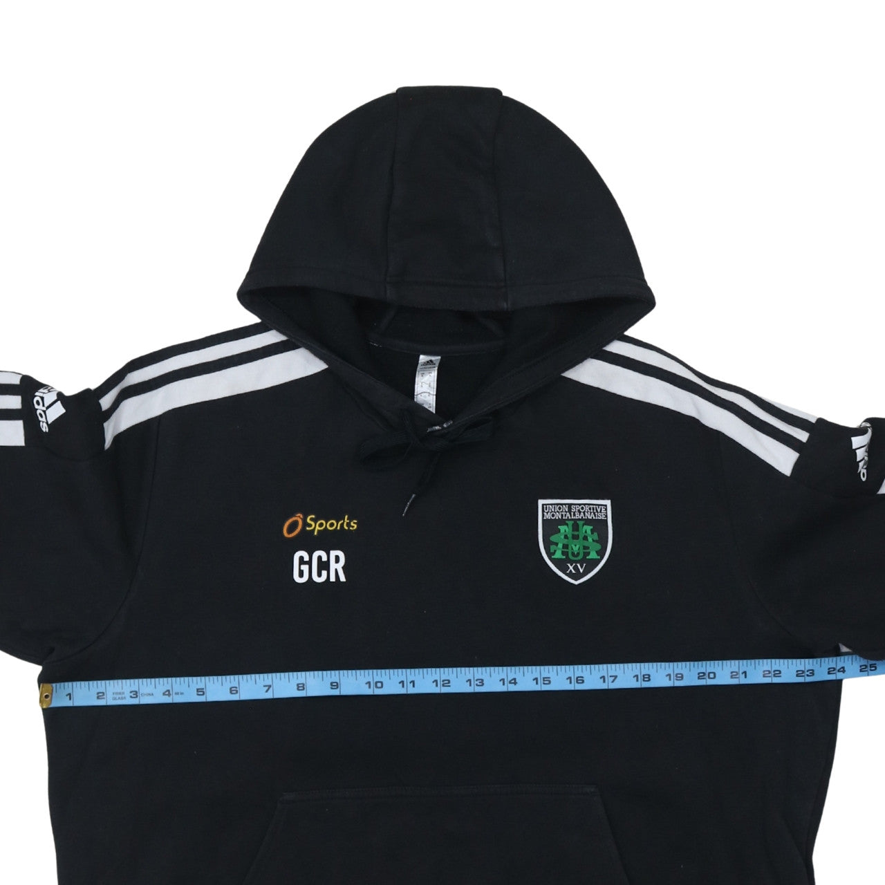 Adidas Men’s Black XL Pullover Hoodie Rugby Sports Top