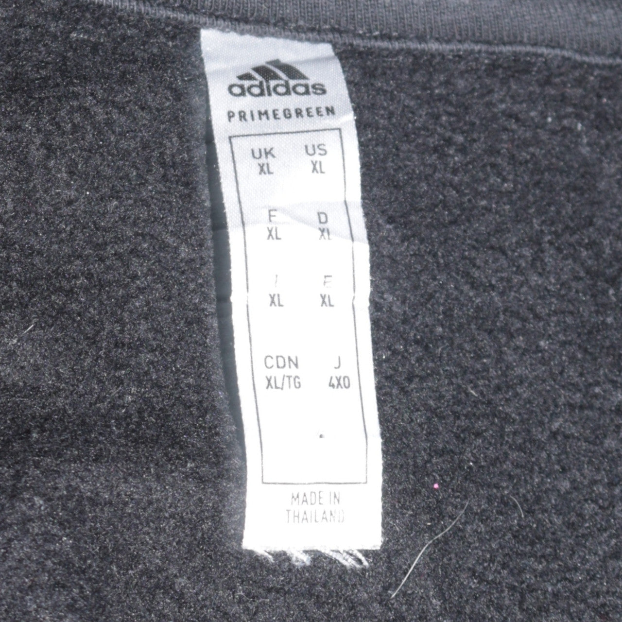 Adidas Men’s Black XL Pullover Hoodie Rugby Sports Top