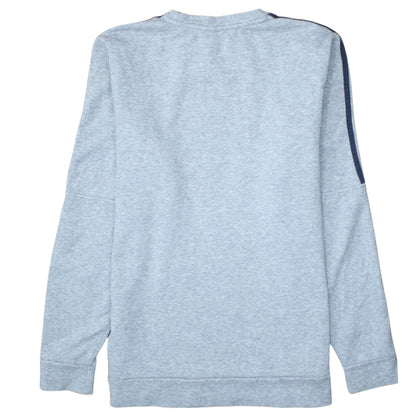 Adidas Men's Grey Crew Neck Pullover Sweatshirt Medium