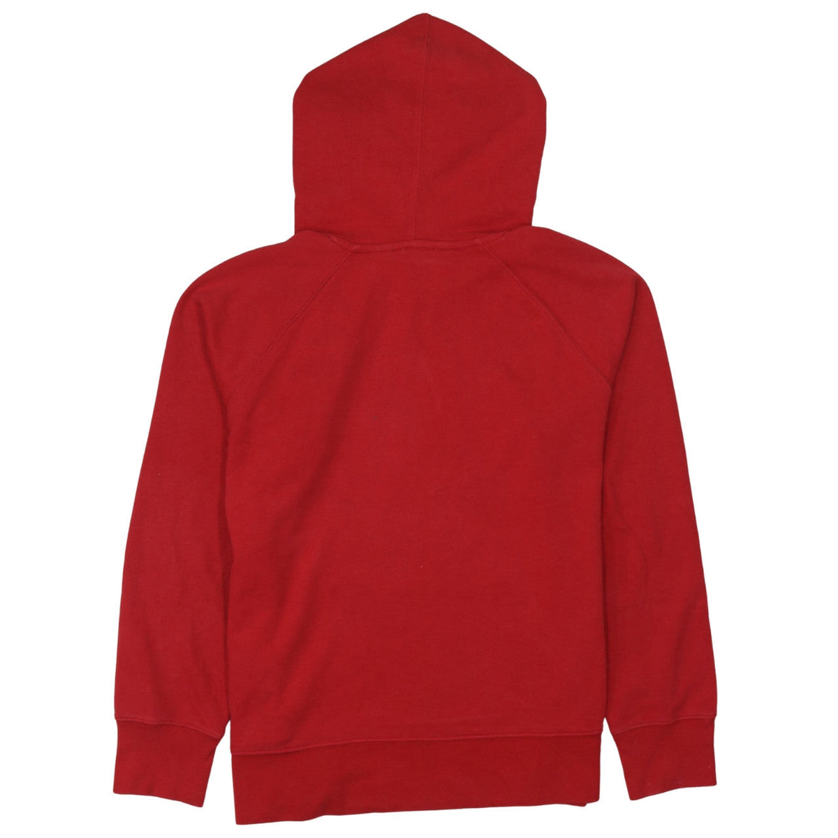 Levi's Red Hoodie Medium Cotton Logo Pullover for Women