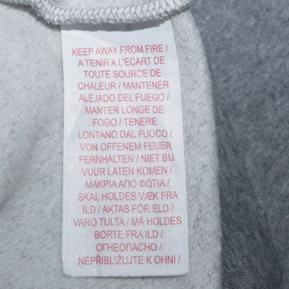 Nike Boys Grey Full Zip Hoodie XL 158-170cm Classic Fleece Sweatshirt