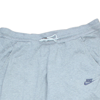 Nike Womens Grey L Sweatpants Tapered Fleece Casual Trousers
