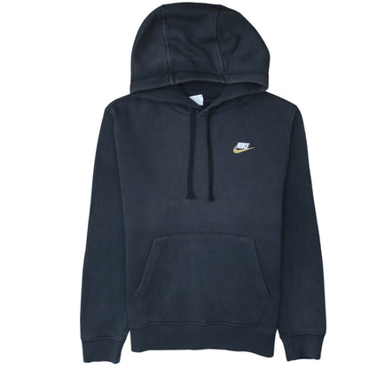 Nike Women Black XS Pullover Hoodie with Logo and Pockets