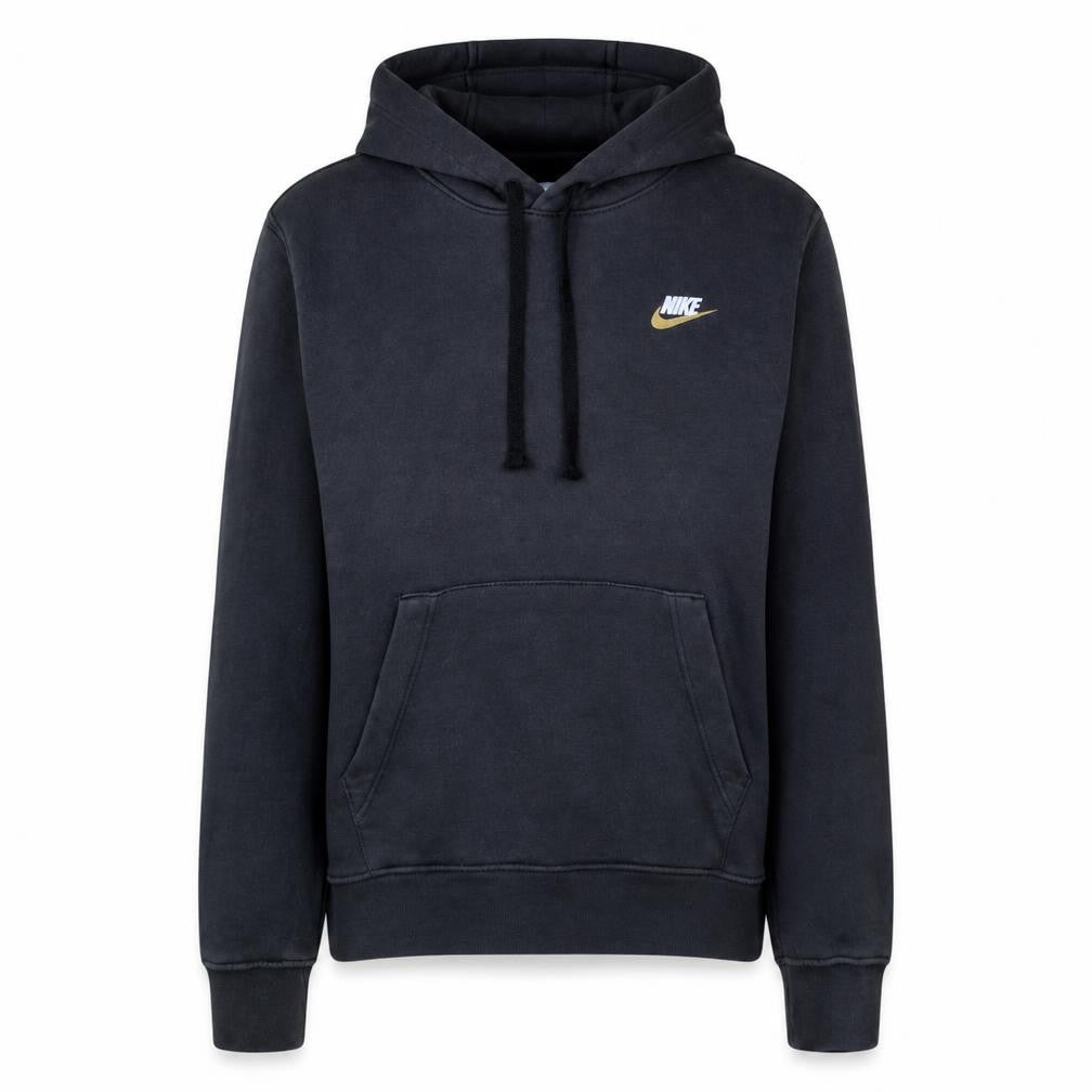 Nike Women Black XS Pullover Hoodie with Logo and Pockets