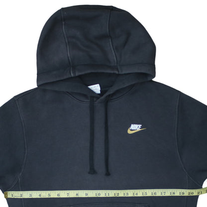 Nike Women Black XS Pullover Hoodie with Logo and Pockets