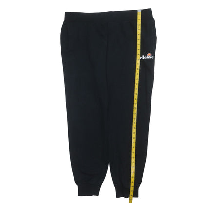Ellesse Women's Black Size 16 Fleece Sweatpants Joggers
