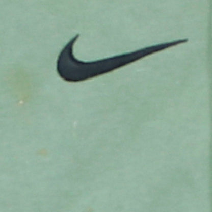 Nike Women's Green Pullover Hoodie M Relaxed Fit Cotton Blend