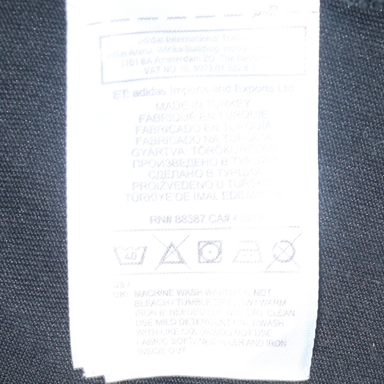 Adidas Men's Black Sport Essentials Climalite T-Shirt Size M