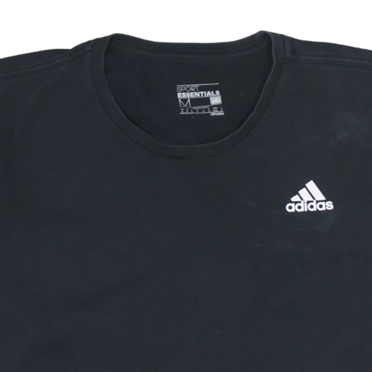 Adidas Men's Black Sport Essentials Climalite T-Shirt Size M