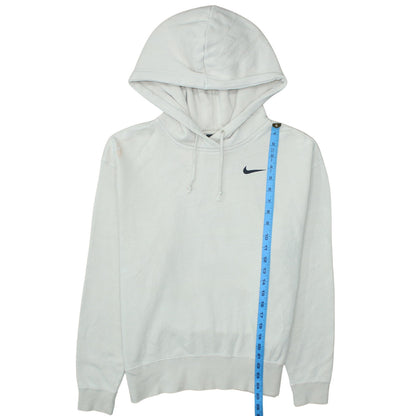 Nike Women’s White XS Pullover Hoodie Cotton Blend Sweatshirt