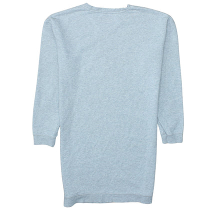 Calvin Klein Jeans Women's Grey Size 16 Logo T-Shirt Dress