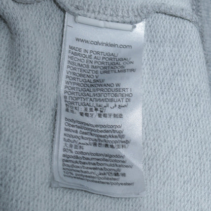 Calvin Klein Jeans Women's Grey Size 16 Logo T-Shirt Dress