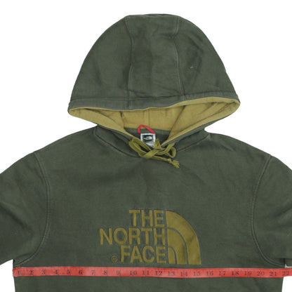 The North Face Men's Green Pullover Hoodie Size M Outdoor Fleece