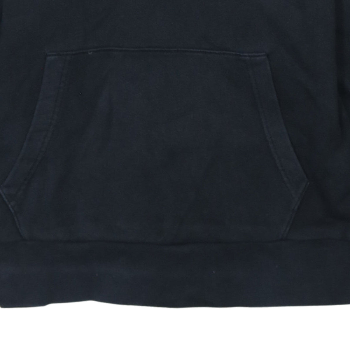 Levi's Womens Black Medium Pullover Hoodie with Logo Print