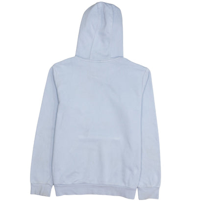 Adidas Girls Blue Pullover Hoodie Size 13-14 Years Logo Sweatshirt