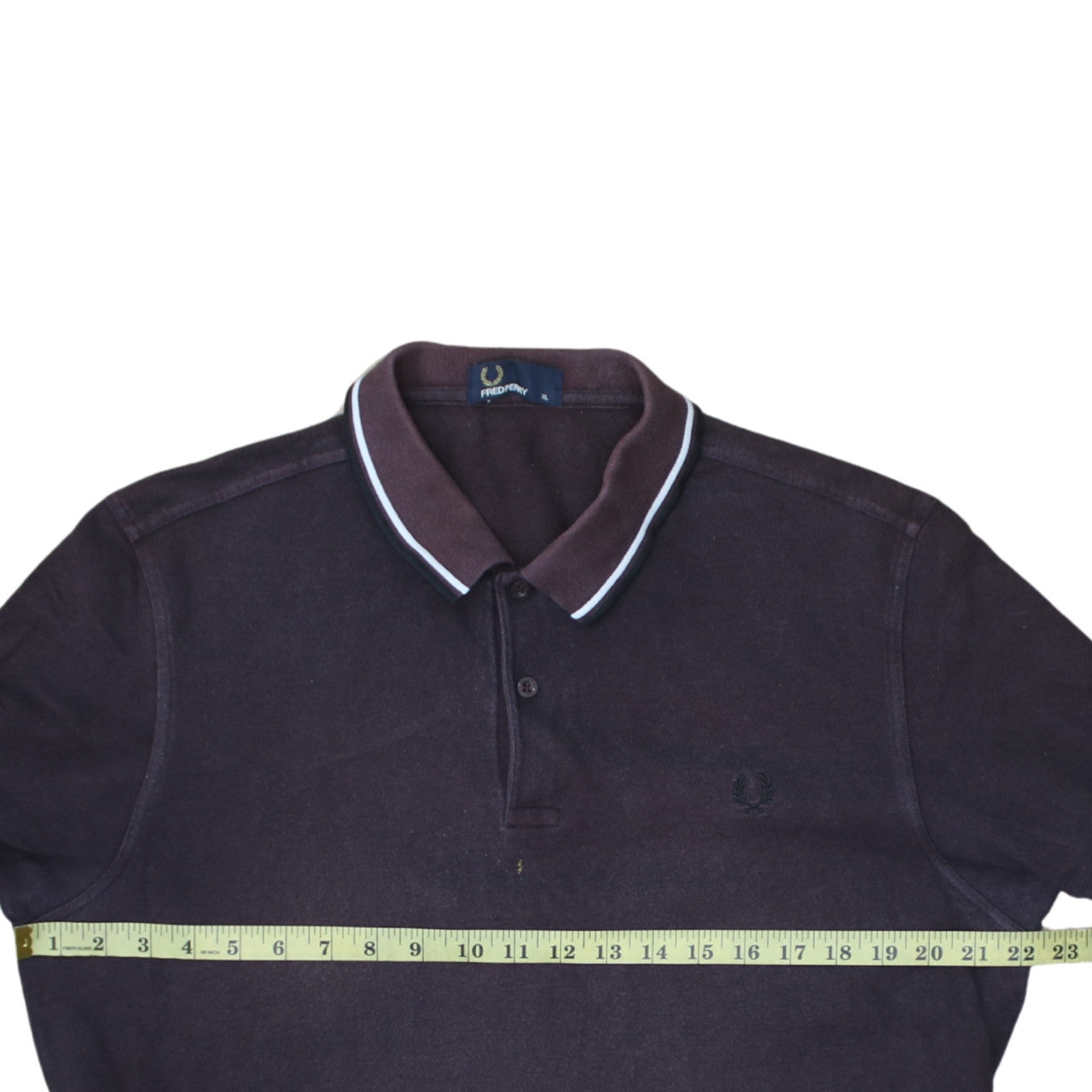 Fred Perry Men's Purple XL Cotton Polo Shirt