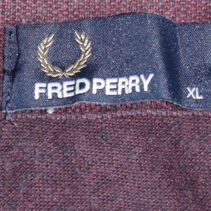 Fred Perry Men's Purple XL Cotton Polo Shirt