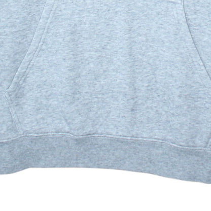 Champion Men Grey Pullover Hoodie L Regular Fleece Sports Logo