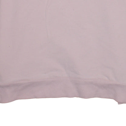 Fila Women Pink Crew Neck Pullover Sweatshirt XL Cotton Blend