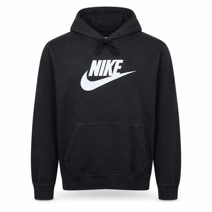 Nike Mens Black XL Pullover Hoodie with Logo Graphic