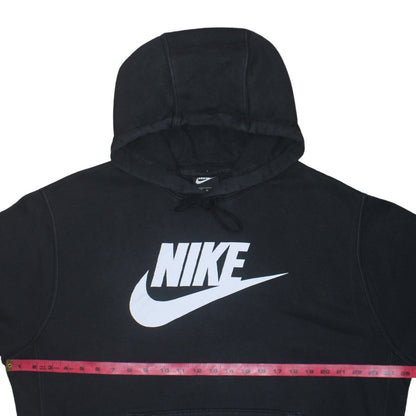 Nike Mens Black XL Pullover Hoodie with Logo Graphic