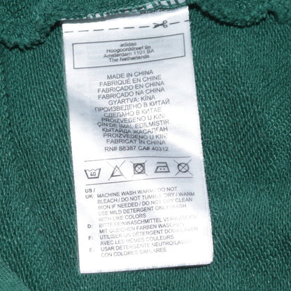 Adidas Men's Green Celtic FC Pullover Hoodie Size S