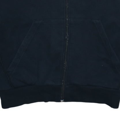 Adidas Men's Black Full Zip Hoodie Size L Sports Fleece