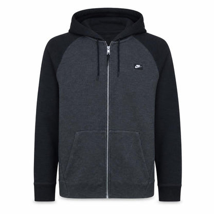 Nike Men's Grey Full Zip Hoodie Size S Lightweight Sportswear