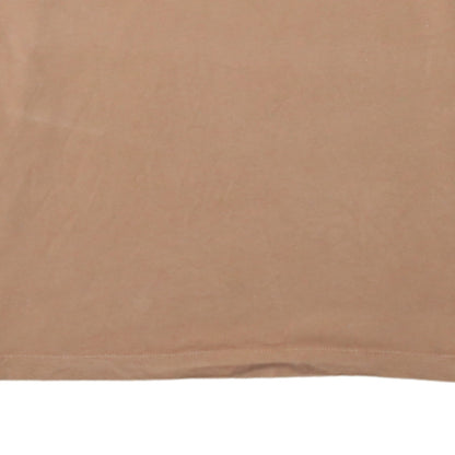 Nike Men's Beige Cotton Crew Neck Short Sleeve T-Shirt Size M