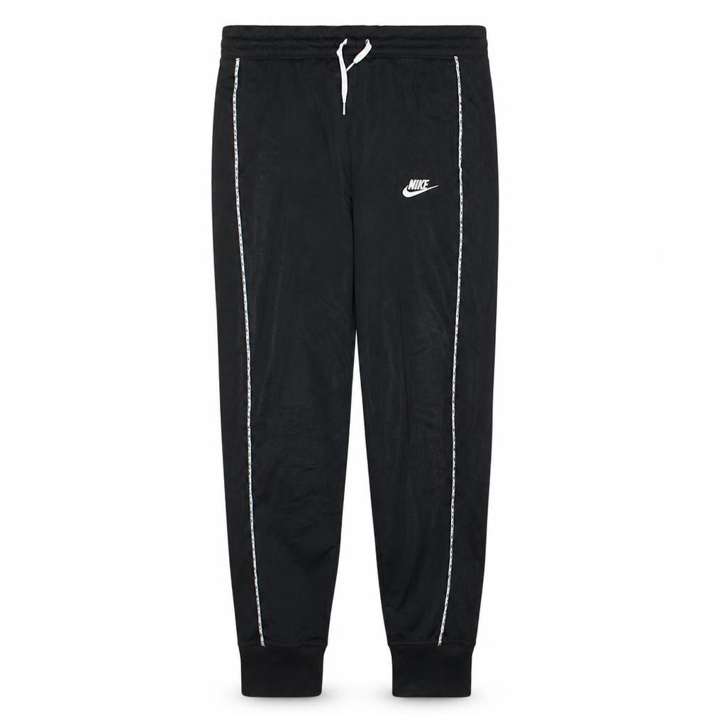 Nike Boys Black XL Jogger Trousers with Side Stripe & Drawstring Waist