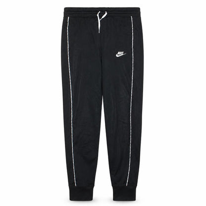 Nike Boys Black XL Jogger Trousers with Side Stripe & Drawstring Waist