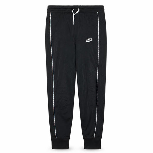 Nike Boys Black XL Jogger Trousers with Side Stripe & Drawstring Waist