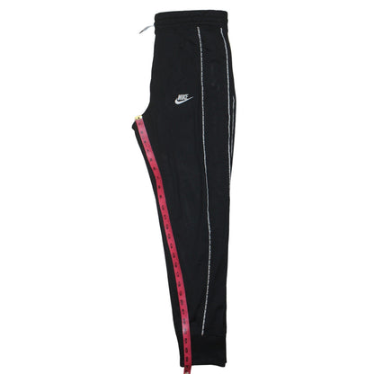 Nike Boys Black XL Jogger Trousers with Side Stripe & Drawstring Waist