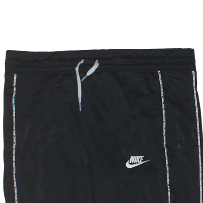 Nike Boys Black XL Jogger Trousers with Side Stripe & Drawstring Waist