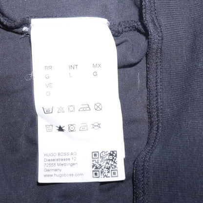 Hugo Boss Men's Blue Full Zip Collared Sweatshirt Size L