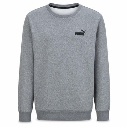 Puma Men’s Grey Crew Neck Pullover Sweatshirt Size M