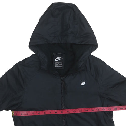 Nike Boys Black 12-13 Years Hooded Windbreaker Jacket