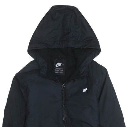 Nike Boys Black 12-13 Years Hooded Windbreaker Jacket