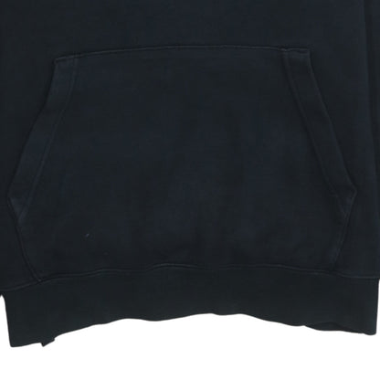 Nike Men's Black Pullover Hoodie Size S Regular Fit Fleece Logo
