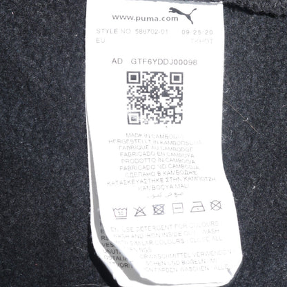 Puma Men's Black Full Zip Hoodie Size M Sportswear