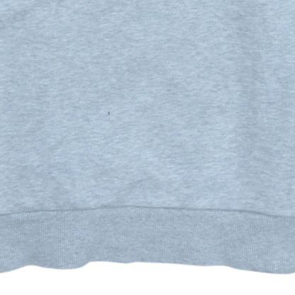 Adidas Mens Grey Small Crew Neck Pullover Sweatshirt