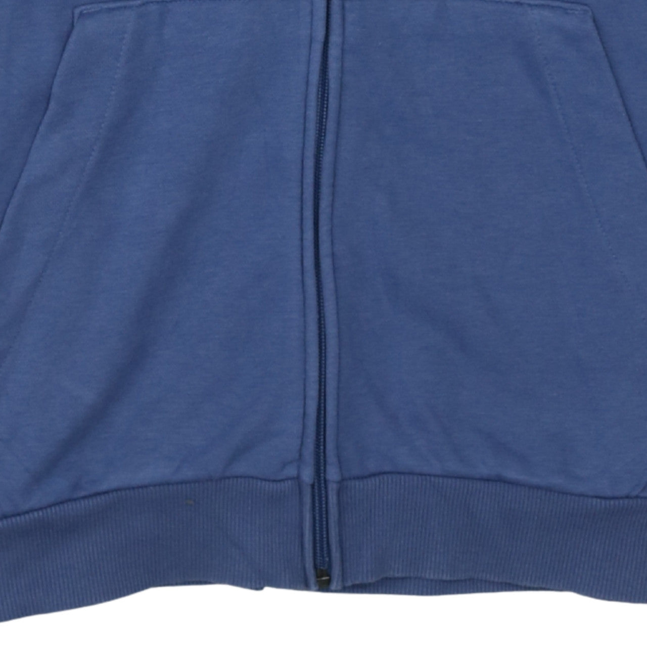 Adidas Men's Blue Full Zip Hoodie Size M Sportswear