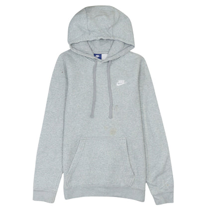 Nike Men's Grey XS Pullover Hoodie Fleece Sweatshirt