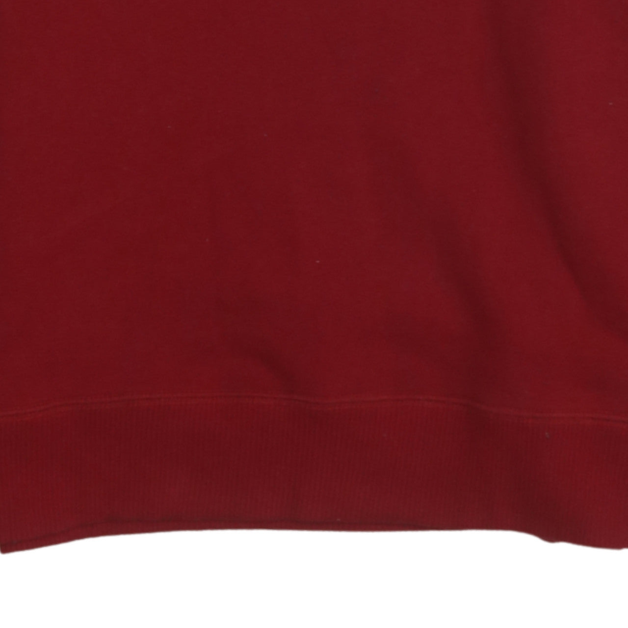 Hollister Women Red Crew Neck Pullover Sweatshirt XS