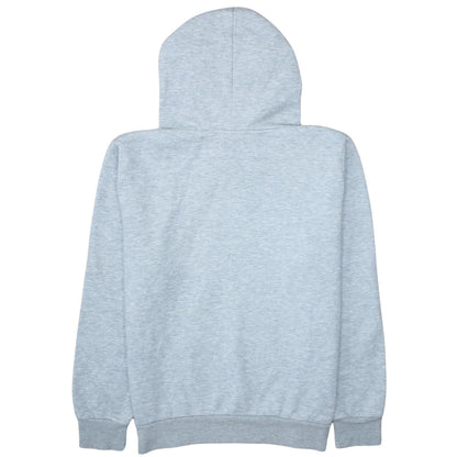 Disney Women Grey Mickey Mouse Hoodie Size 14 Pullover Hooded Sweatshirt