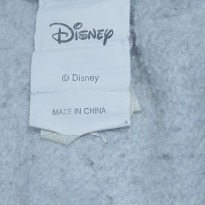 Disney Women Grey Mickey Mouse Hoodie Size 14 Pullover Hooded Sweatshirt