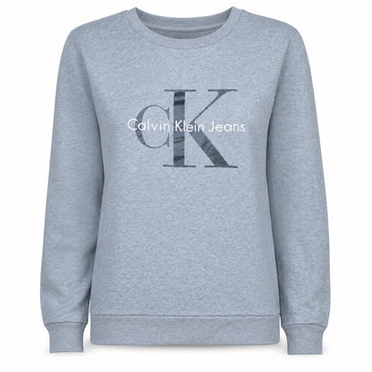 Calvin Klein Jeans Women's Grey Small Pullover Sweatshirt